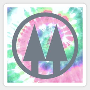 TPM tie dye #1 Sticker